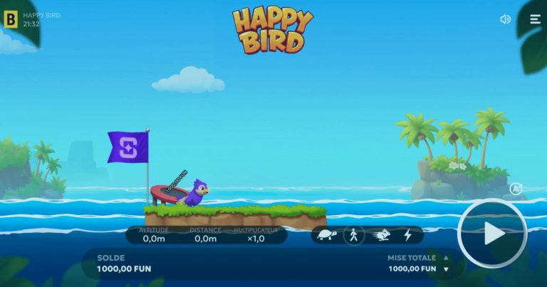 Happy Bird BGaming Crash Game Screenshot