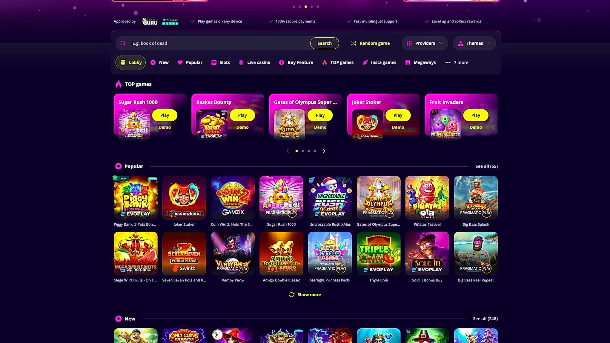 Slotoro Casino: Krypto-Bonus mit 2.500 Euro im Praxis-Test